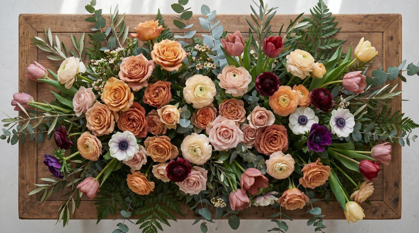 Overzicht van verse snijbloemen die per seizoen wisselen